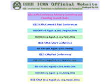 Tablet Screenshot of ieee-icma.org