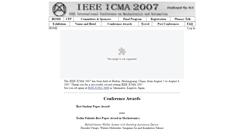 Desktop Screenshot of 2007.ieee-icma.org