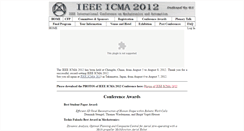 Desktop Screenshot of 2012.ieee-icma.org
